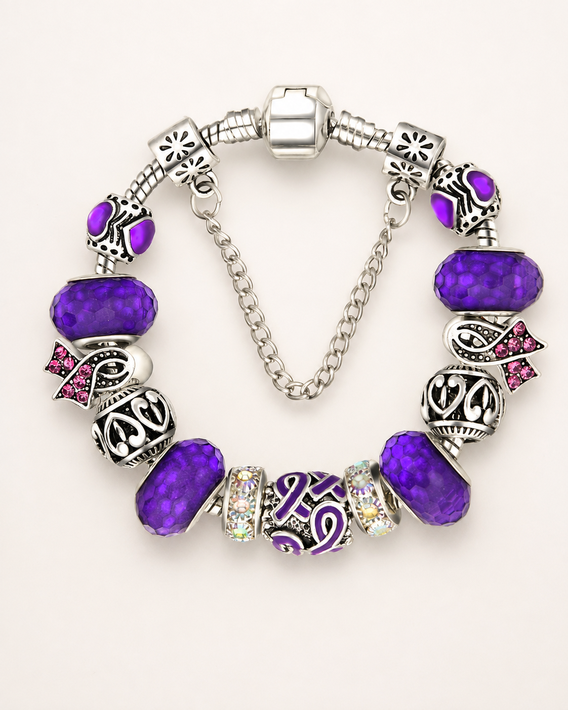 Crohn’s Charms and Bracelet
