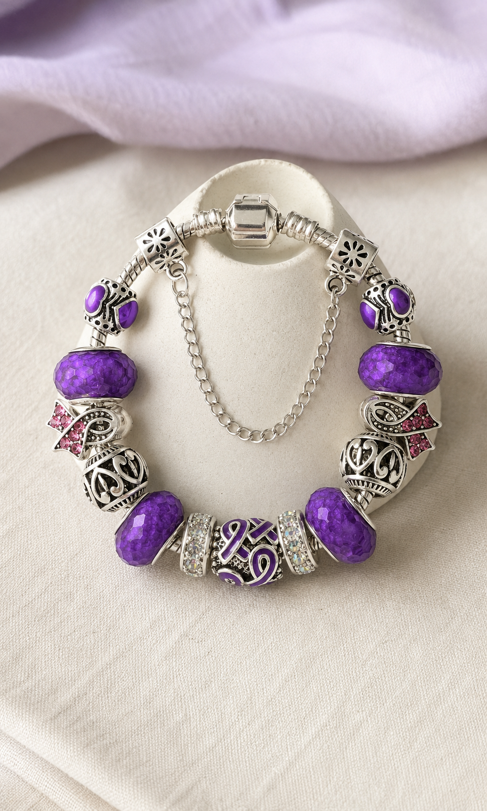 Crohn’s Charms and Bracelet